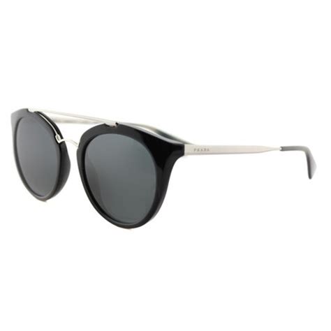 prada sonnenbrille cinema 23 ss|Prada Cinema PR23SS 1AB1A1 Unisex Round Sunglasses Black .